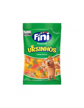 BALA DE GELATINA URSINHO 500GR FINI