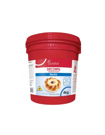 Cobertura Geléia de Brilho Decorfil Neutro 4kg Puratos
