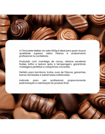 Chocolate Melken Ao Leite 500gr