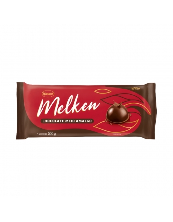 Chocolate Melken Amargo 500g Harald