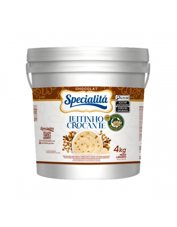Pasta Recheio Leitinho Crocante 4kg Duas Rodas