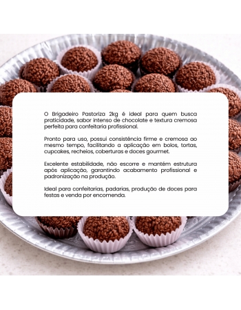 Brigadeiro Pastoriza 2kg Pronto