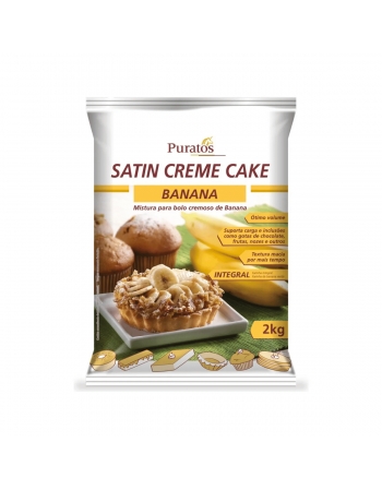 Mistura Cake Satin Banana 2kg Puratos
