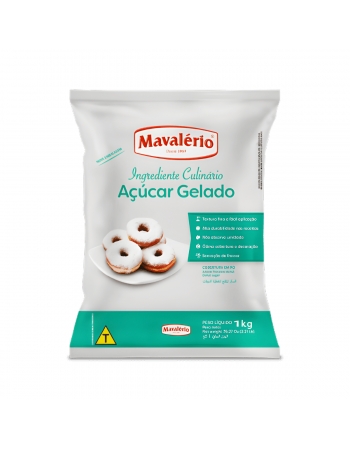 Açúcar Gelado 1kg Mavalério Confeitaria