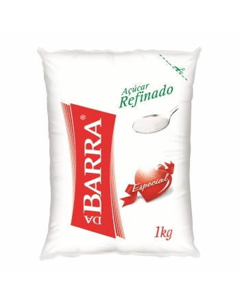Açúcar Refinado 1kg - Da Barra