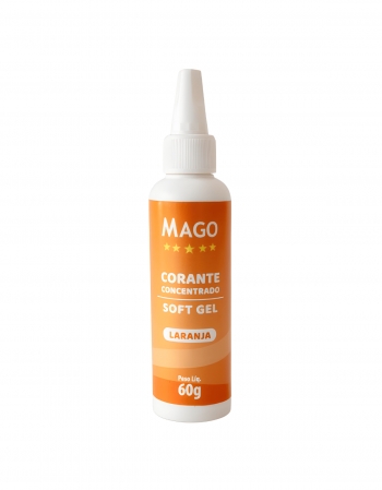 Corante Softgel Mago Laranja 60g