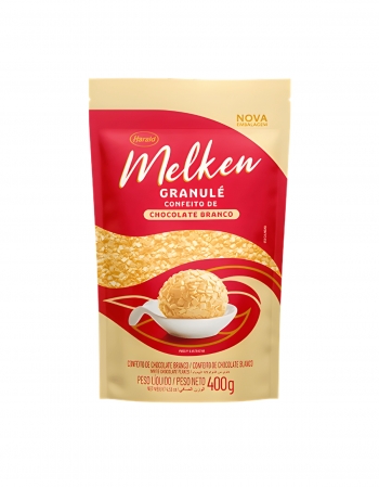 Granulado Melken Branco 400g Harald
