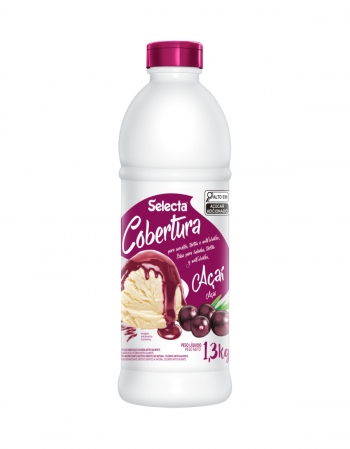 Cobertura Selecta Açaí 1,3kg Duas Rodas