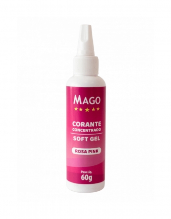 Corante Softgel Mago Rosa Pink 60g