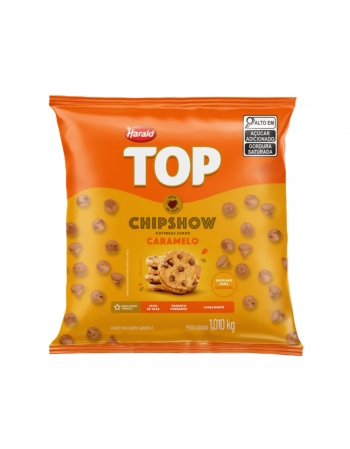 Gotas Harald Chipshow 1,01kg Caramelo Top