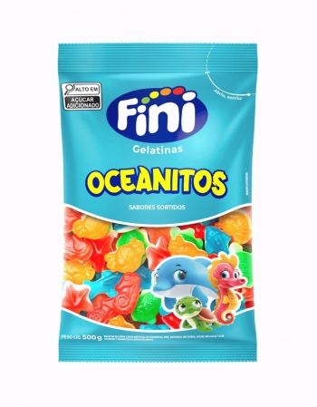 Fini Oceanitos 500g Bala Gelatina
