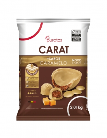 Cobertura Carat Caramelo 2,01kg Puratos