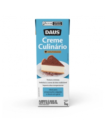 Creme Culinário Daus 1kg Profissional