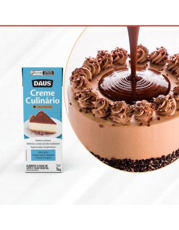 Creme Culinário Daus 1kg Profissional