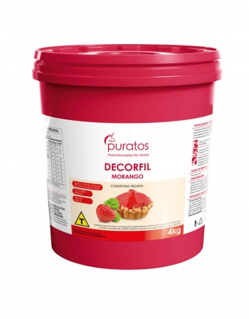 Geléia De Brilho Morango Decorfil 4kg Puratos