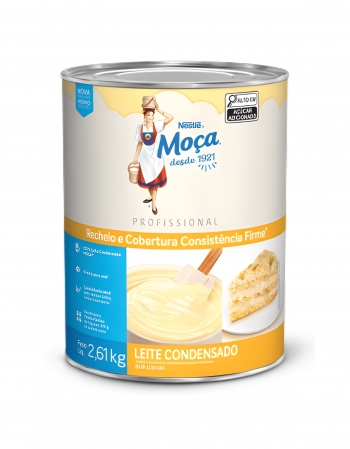 Recheio Leite Condensado Moça 2,61kg Nestlé