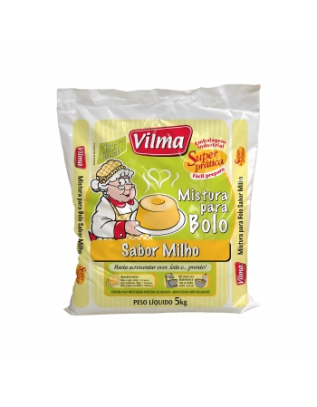 Mistura Preparo Bolo Sabor Milho Vilma 5kg