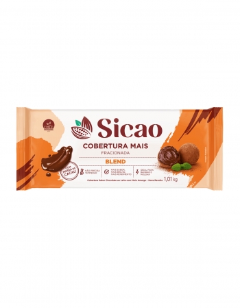 Cobertura Sicao Mais Barra Chocolate Blend 1,01kg