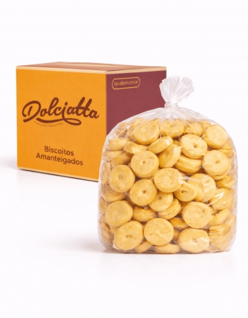 Bolachinha Petit Four Leite Condensado Dolciatta 2Kg