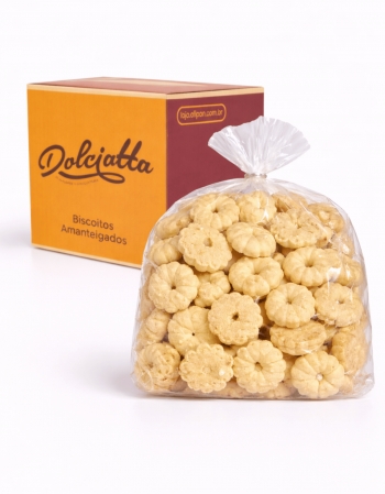 Bolachinha Amanteigada Pettit Four Leite Dolciatta 2Kg