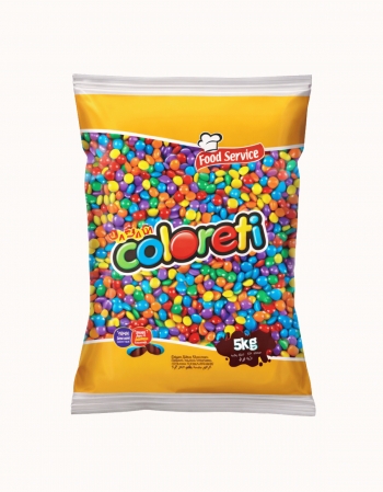 Coloreti Tradicional 5kg Pastilha Confeitada