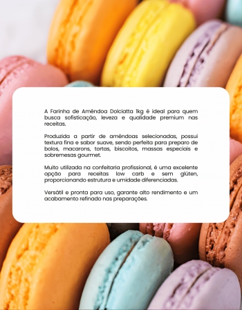Farinha de Amêndoa Dolciatta 1kg