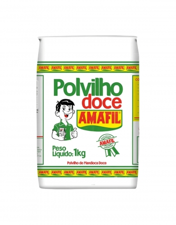 Polvilho Doce de Mandioca Amafil 1kg