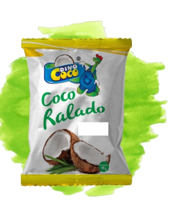 Coco Ralado Fino Úmido e Adoçado 1kg - Dinococo