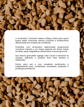 Amendoim Crocante Vabene 1,05kg