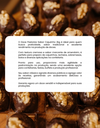 Doce Cajuzinho Pastoriza 2kg