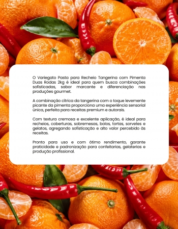 Variegato Tangerina com Pimenta 2kg