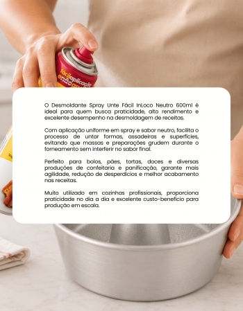 Spray Desmoldante Neutro 600ml InLoco