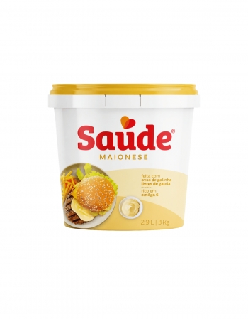 Maionese Saúde Balde 3kg