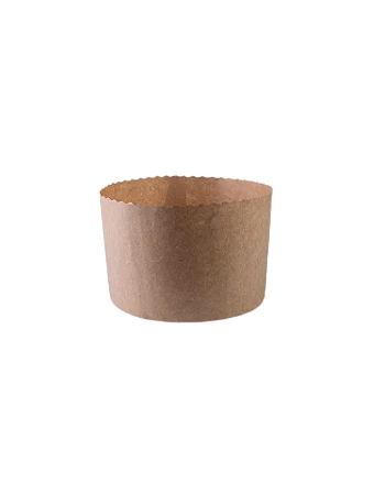 Forma de Papel Kraft p/ Panetone 500g c/ 100un
