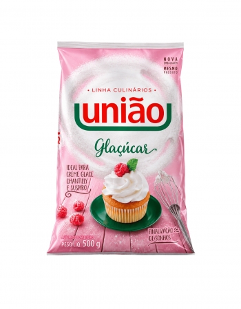 Açúcar Glaçúcar União Confeiteiro 500g
