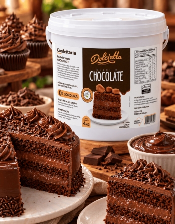 Recheio Pronto Chocolate Dolciatta 4kg