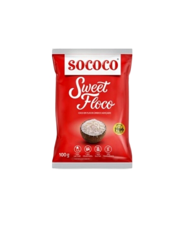 Coco Flocos Sweet 100g - Sococo