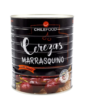 Cereja Marrasquino Com Cabo Chilefood 2 kg
