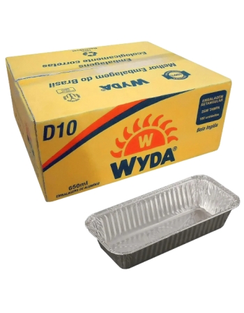 Forma Bolo Inglês Descartável c/ 100un - WYDA