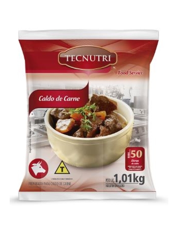 Caldo de Carne em Pó 1,01kg - Tecnutri