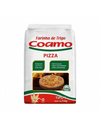 Farinha de Trigo Tipo 1 Pizza 5kg - Coamo