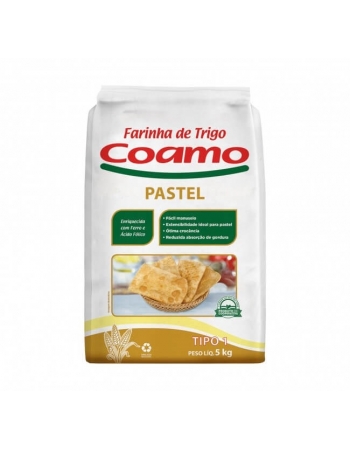 Farinha de Trigo Tipo 1 Pastel 5kg - Coamo