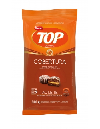 Chocolate Cobertura Top Ao Leite Gotas 2,050kg - Harald