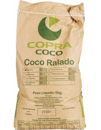 Coco Fino Padrão 5kg - Copra