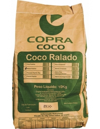 Coco Médio Composto 10kg - Copra
